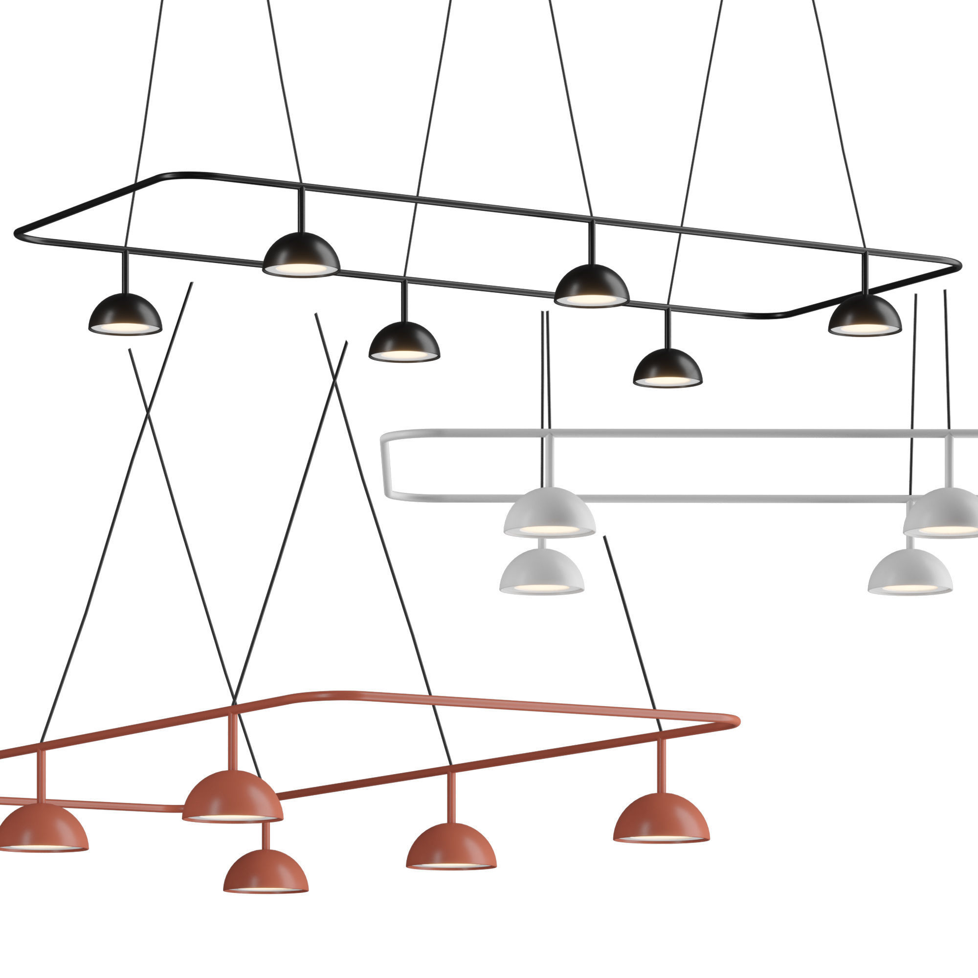 Estiluz CUPOLINA Hanging lamp 3D model_3