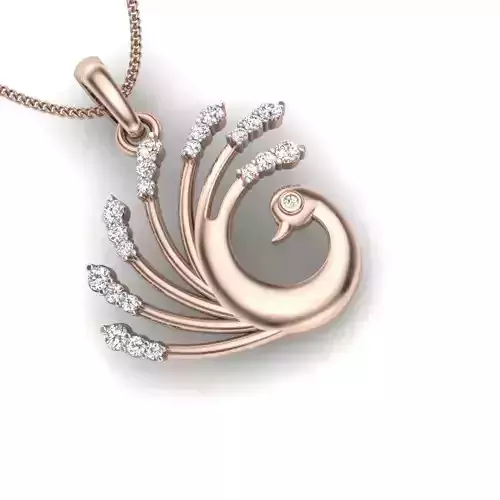 Women pendant 3dm render detail 