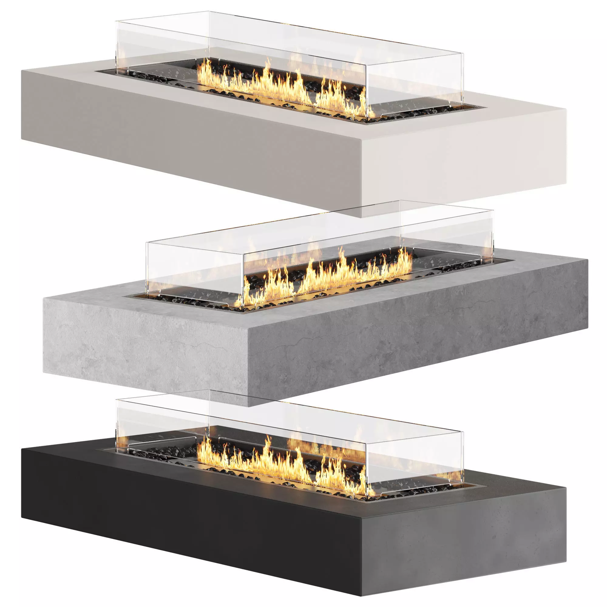 EcoSmart Fire Fireplace 3D model_0