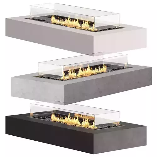 EcoSmart Fire Fireplace 3D model