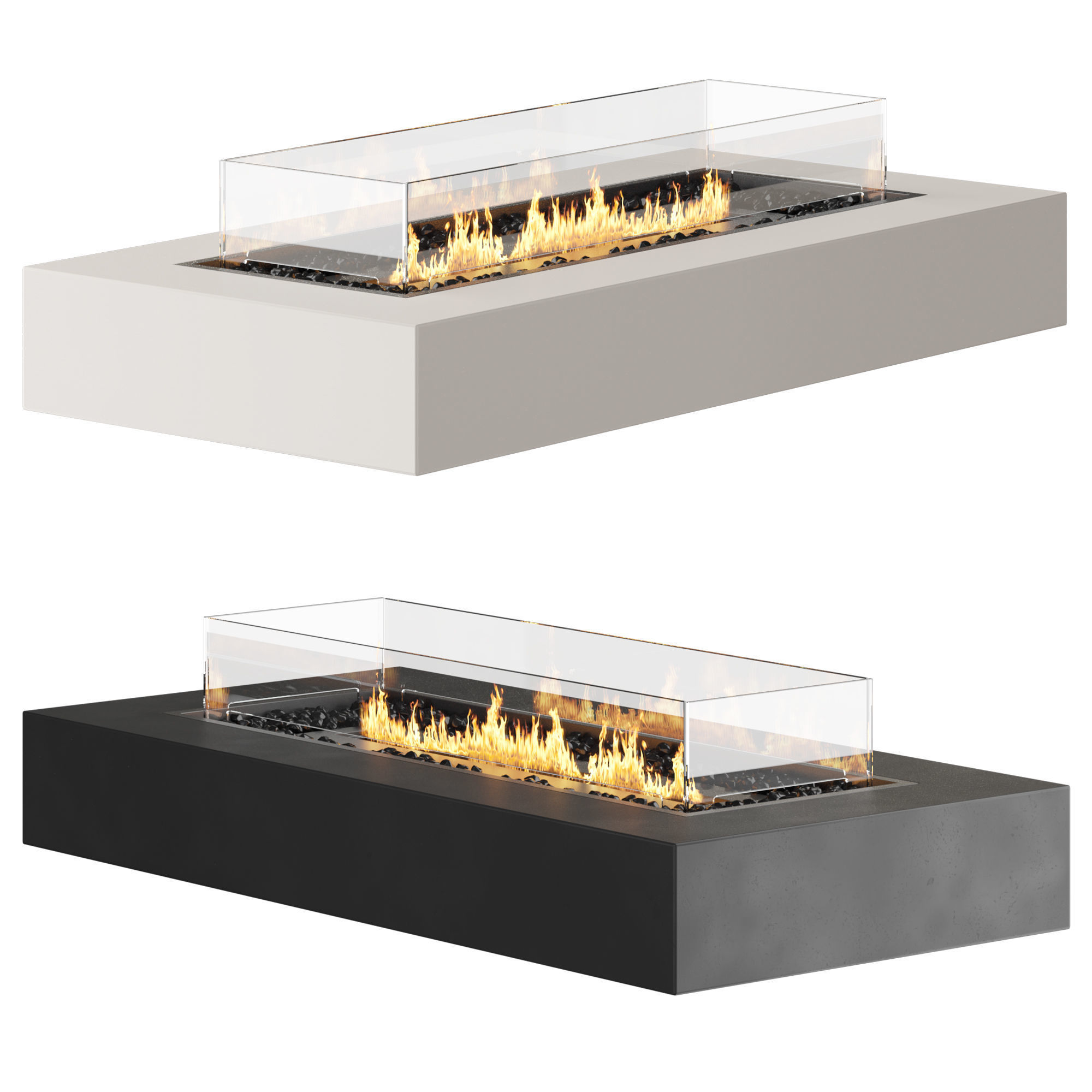 EcoSmart Fire Fireplace 3D model_2