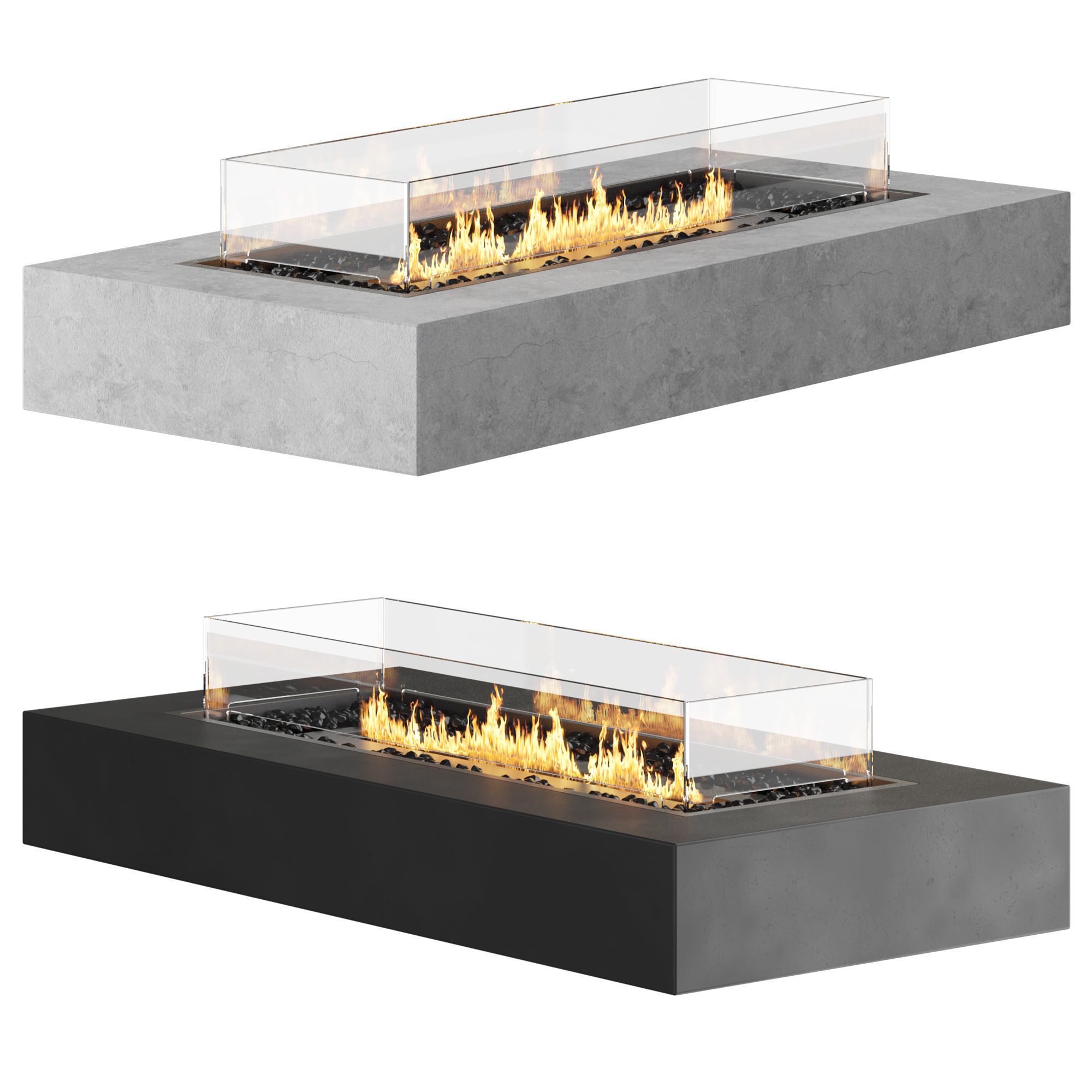 EcoSmart Fire Fireplace 3D model_1