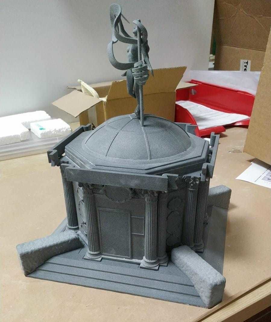 Neoclassical Temple - 3d printing model 3D print model_7