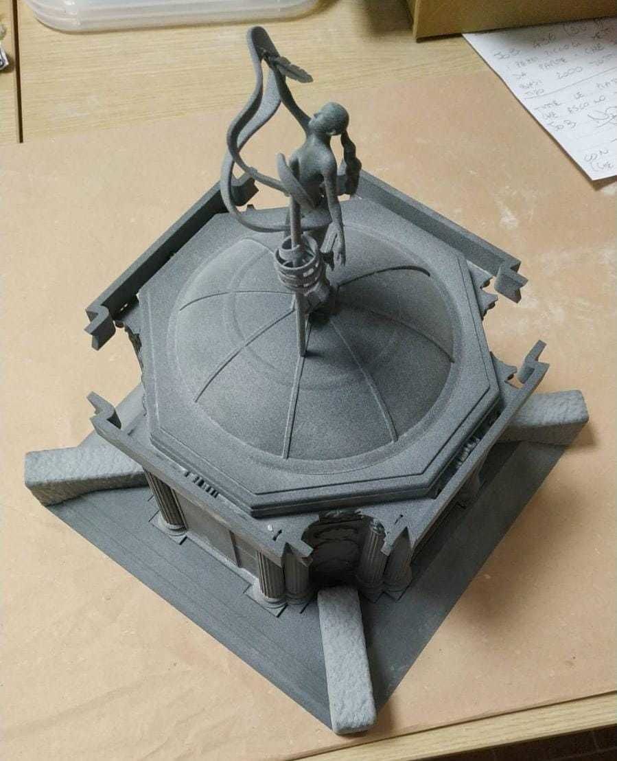 Neoclassical Temple - 3d printing model 3D print model_6