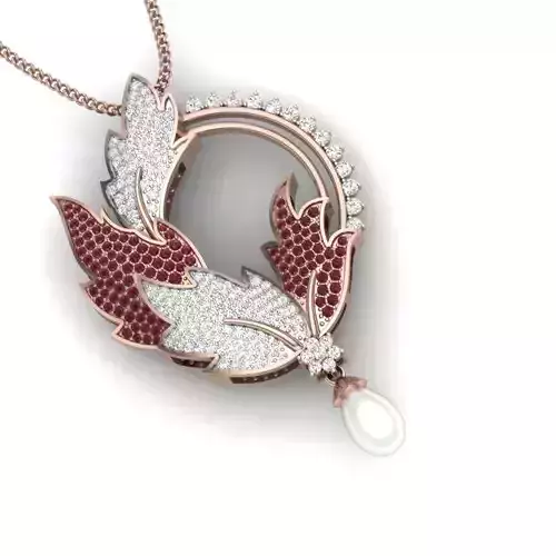 Women Pendant 3D print model