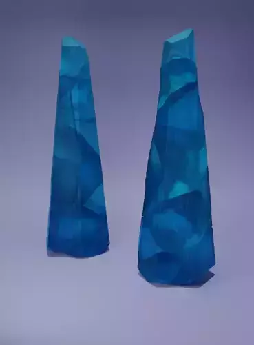Stylized Crystals PBR game ready