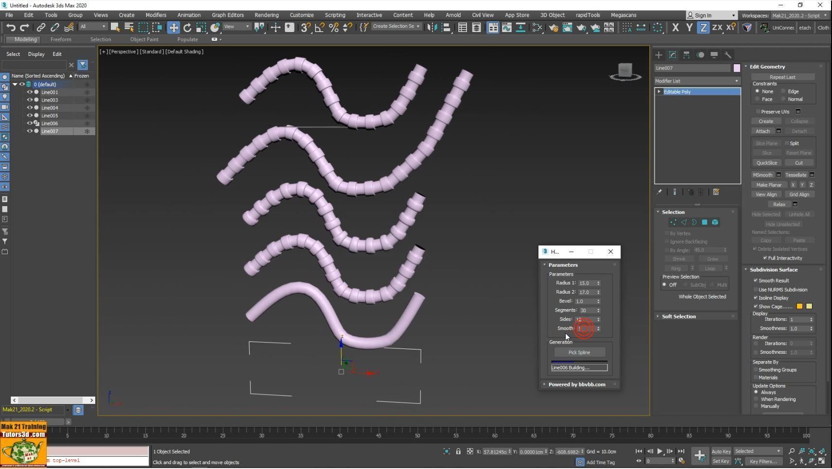 Video Corso 3ds max Script che Passione MP4 3D model_10