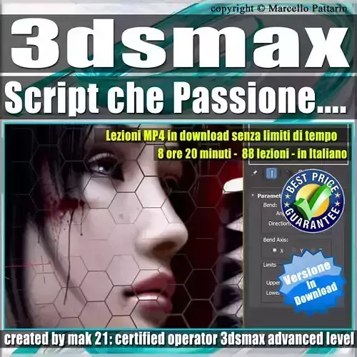 Video Corso 3ds max Script che Passione MP4 3D model