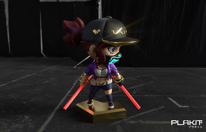 League of Legends - Akali KDA 3D print model
