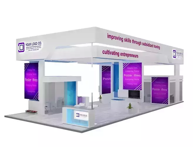 Booth Exhibition Stand a539