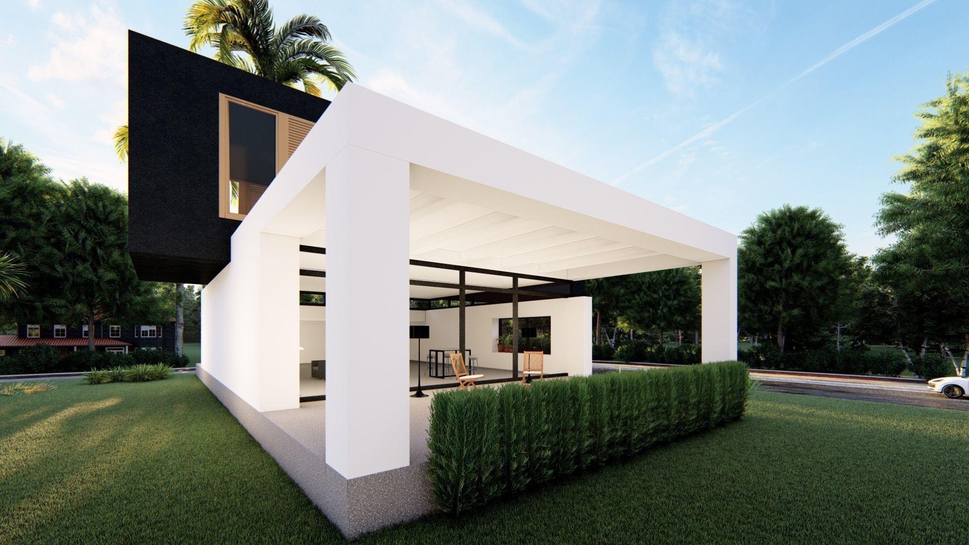 Modern House 3D model_4