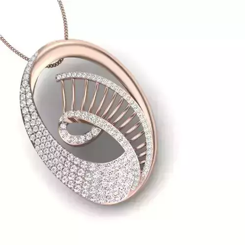 DIAMOND PENDANT  3D print model