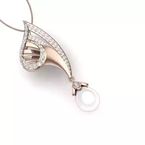 diamond pendant for women  3D print model