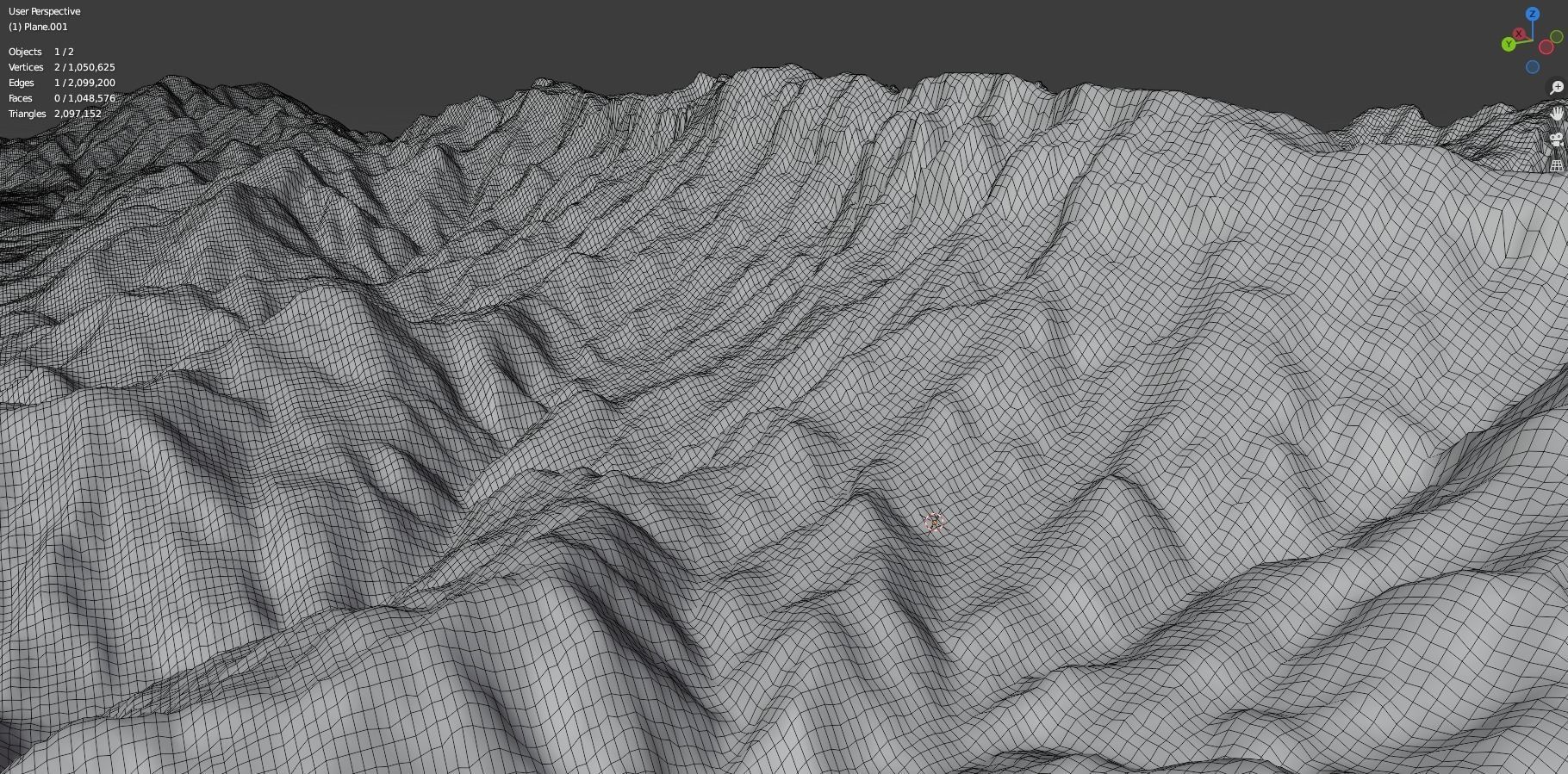 Volcano Mountains Pack 3D model_77