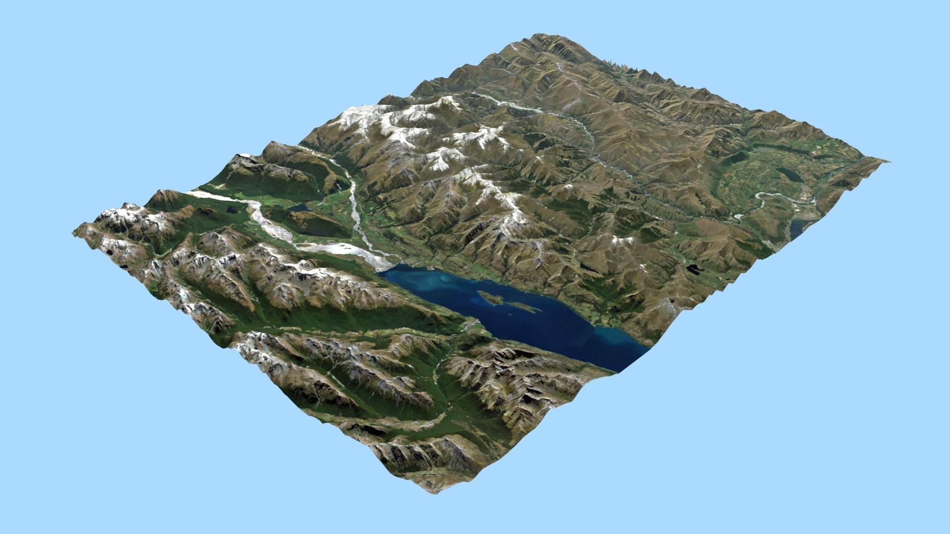 Volcano Mountains Pack 3D model_53