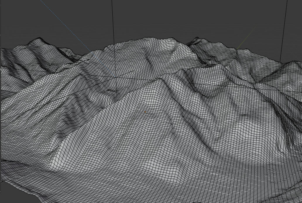 Volcano Mountains Pack 3D model_65