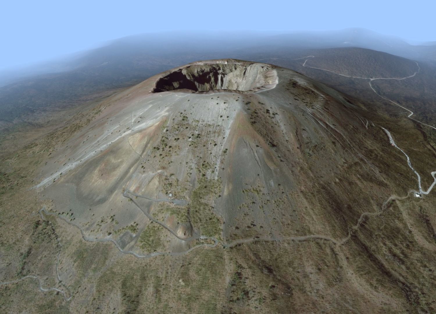 Volcano Mountains Pack 3D model_43