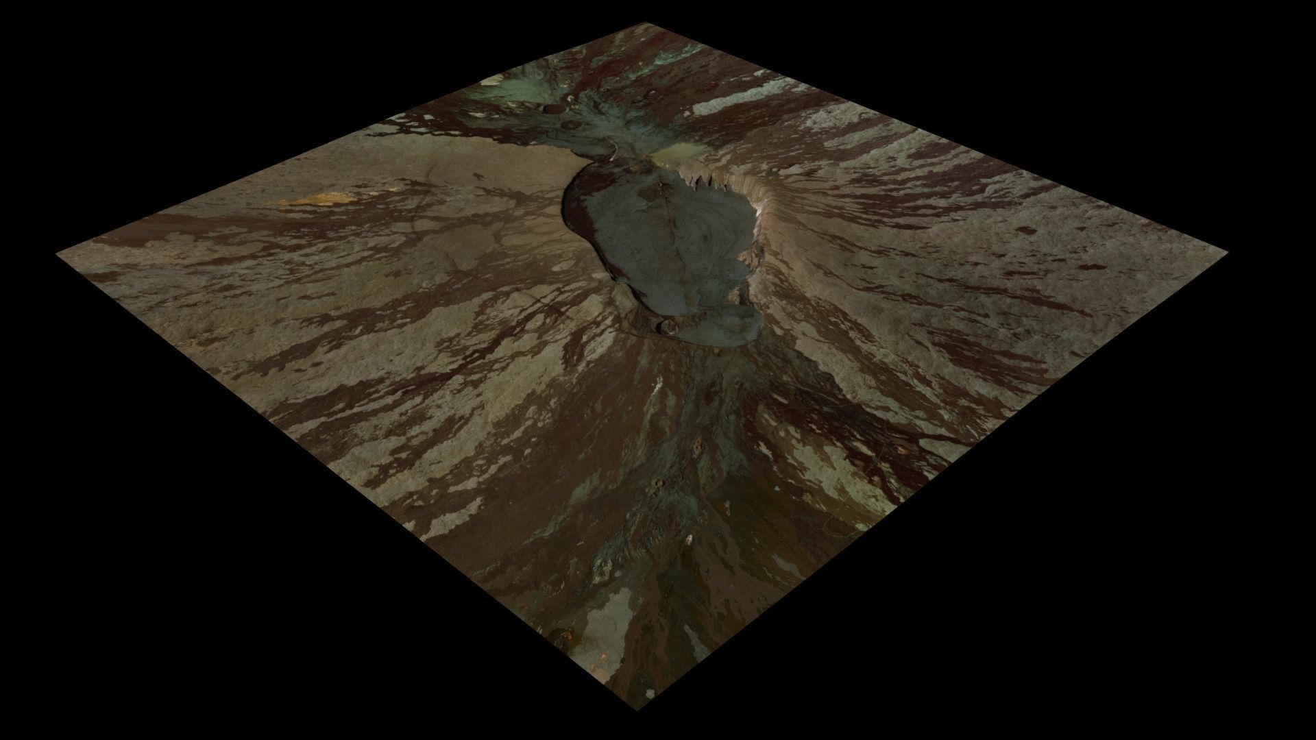 Volcano Mountains Pack 3D model_41