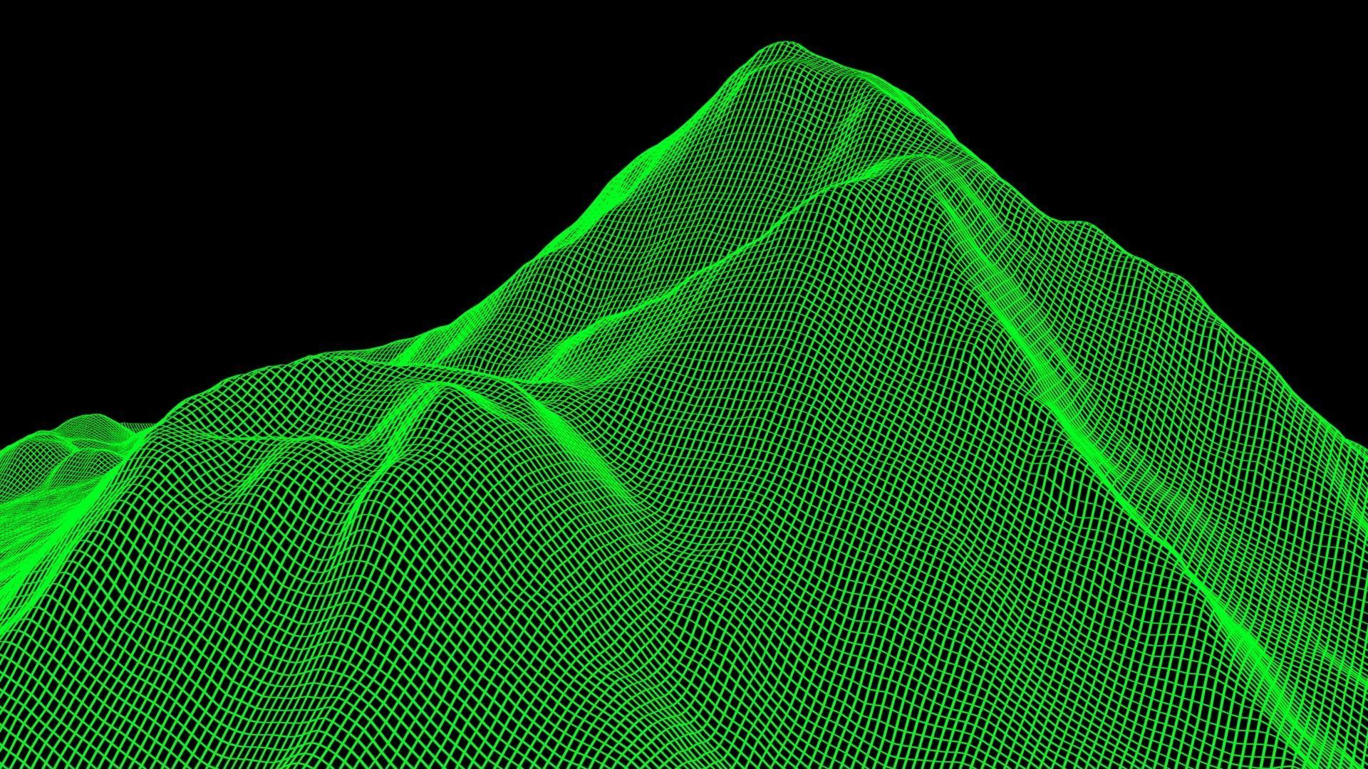 Volcano Mountains Pack 3D model_51