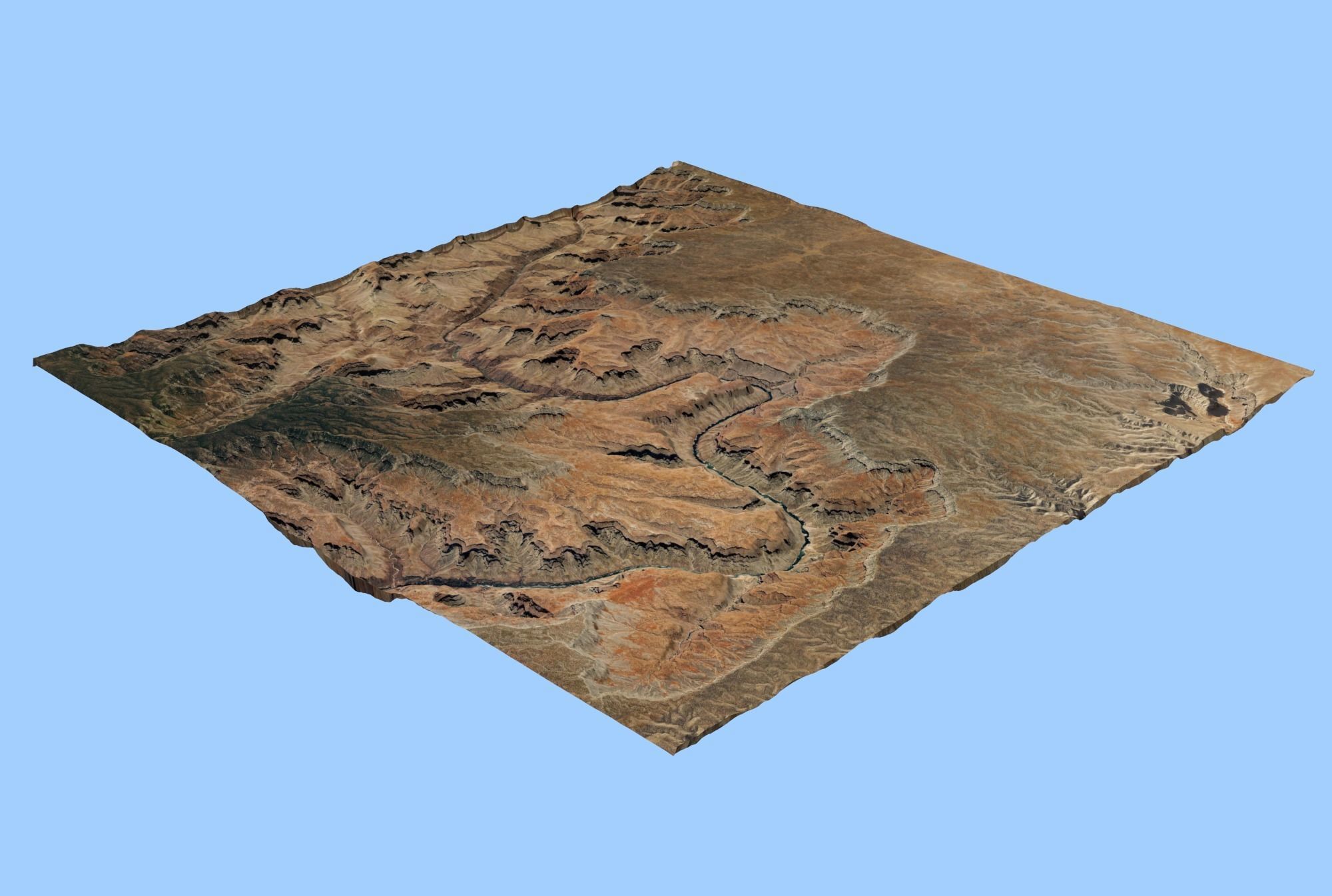 Volcano Mountains Pack 3D model_20
