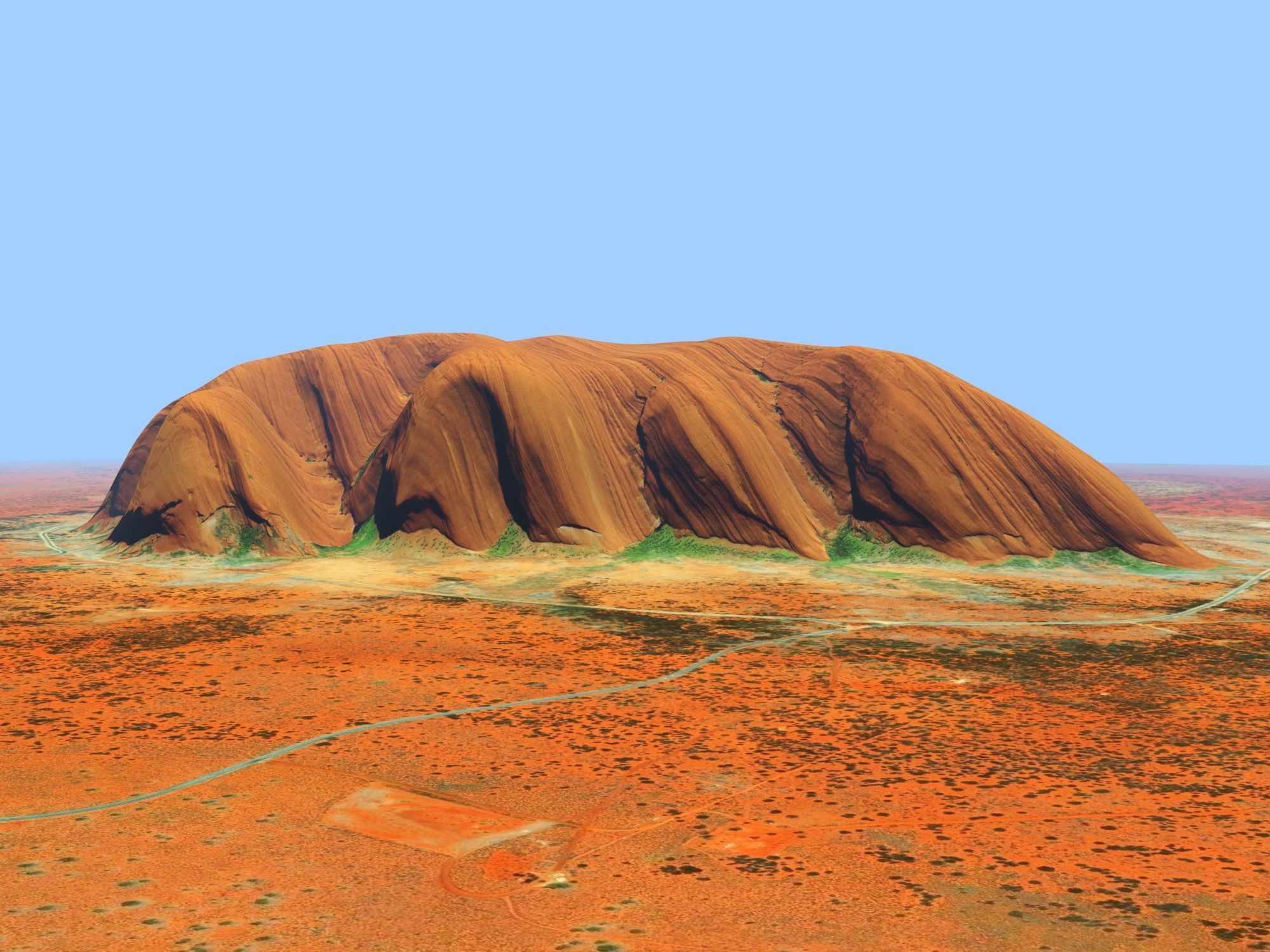 Volcano Mountains Pack 3D model_34