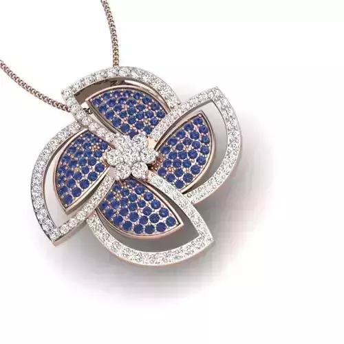 diamond pendant for women 3D print model diamond pendant for women 3D print model