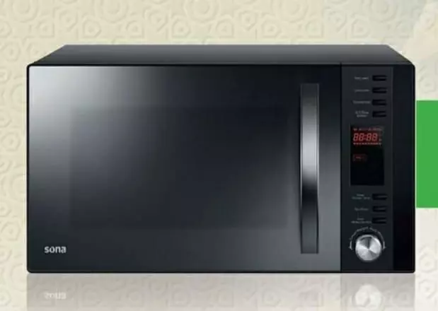 black microwave 3D print model