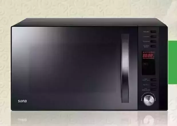 black microwave