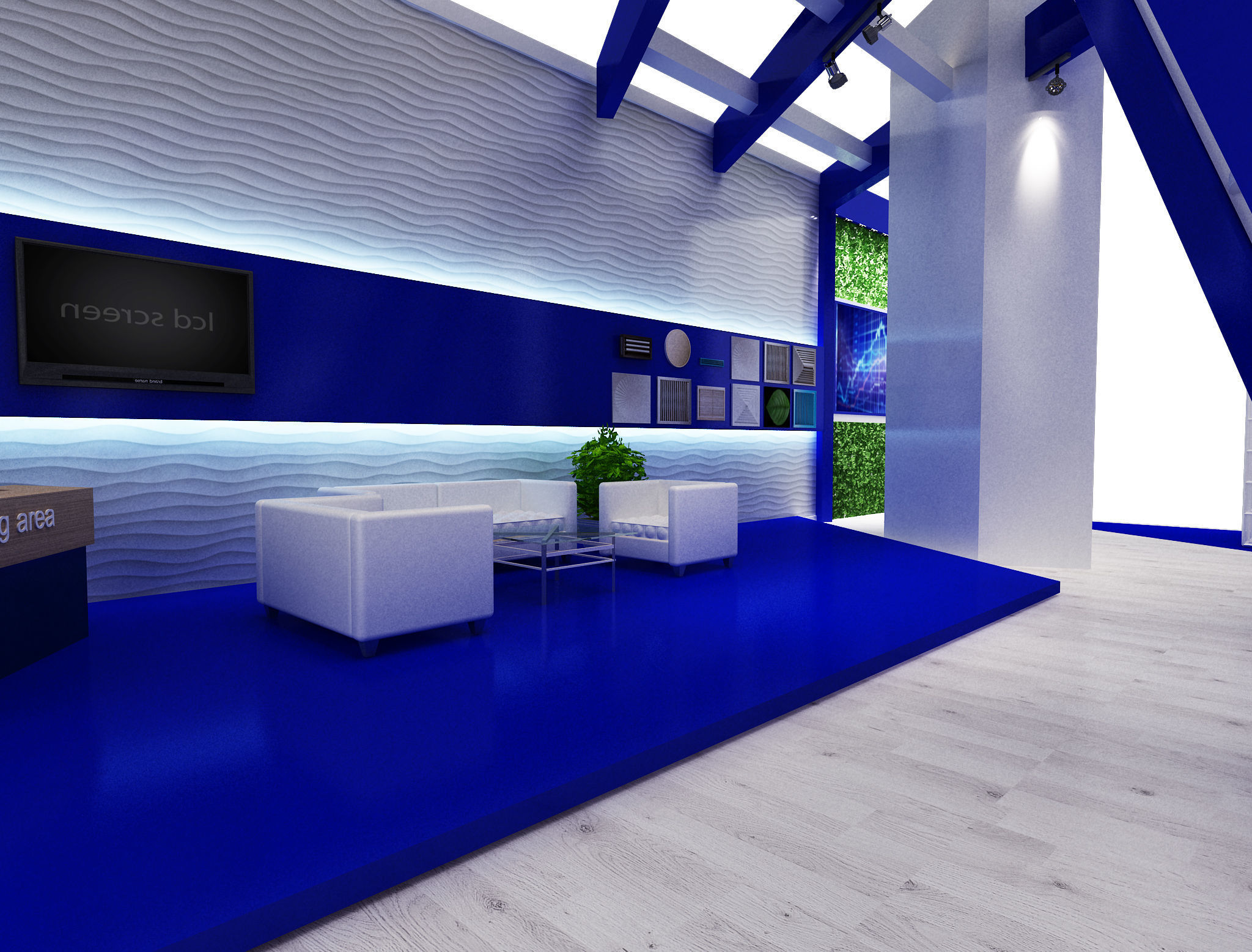 Booth Exhibition Stand a 546 3D model_4