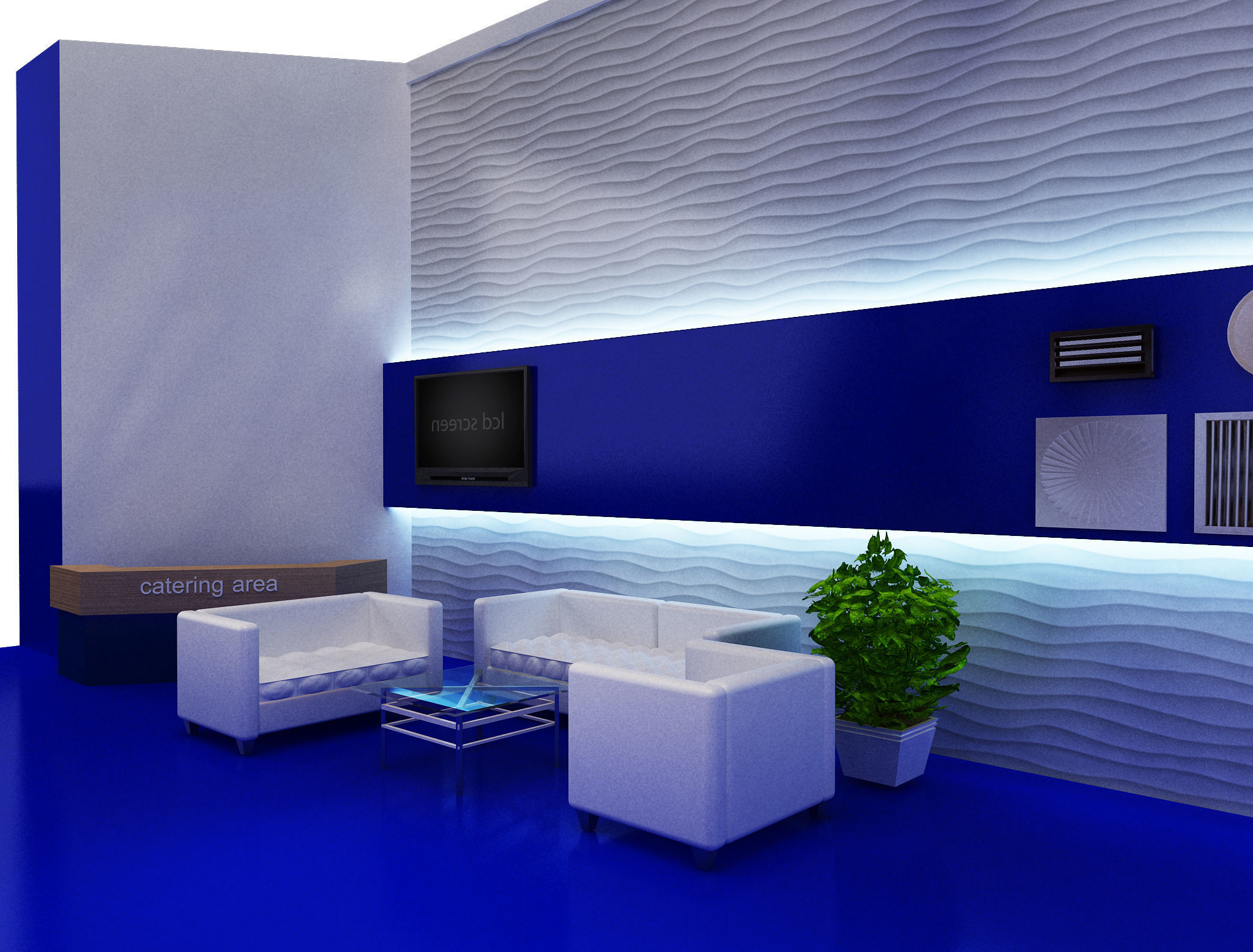 Booth Exhibition Stand a 546 3D model_22