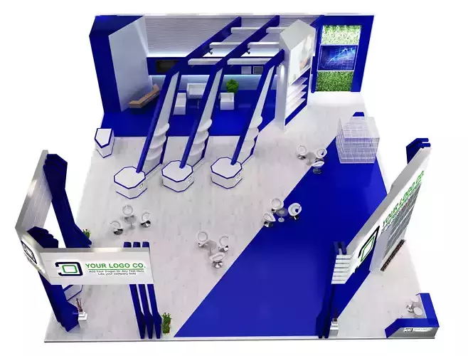 Booth Exhibition Stand a 546