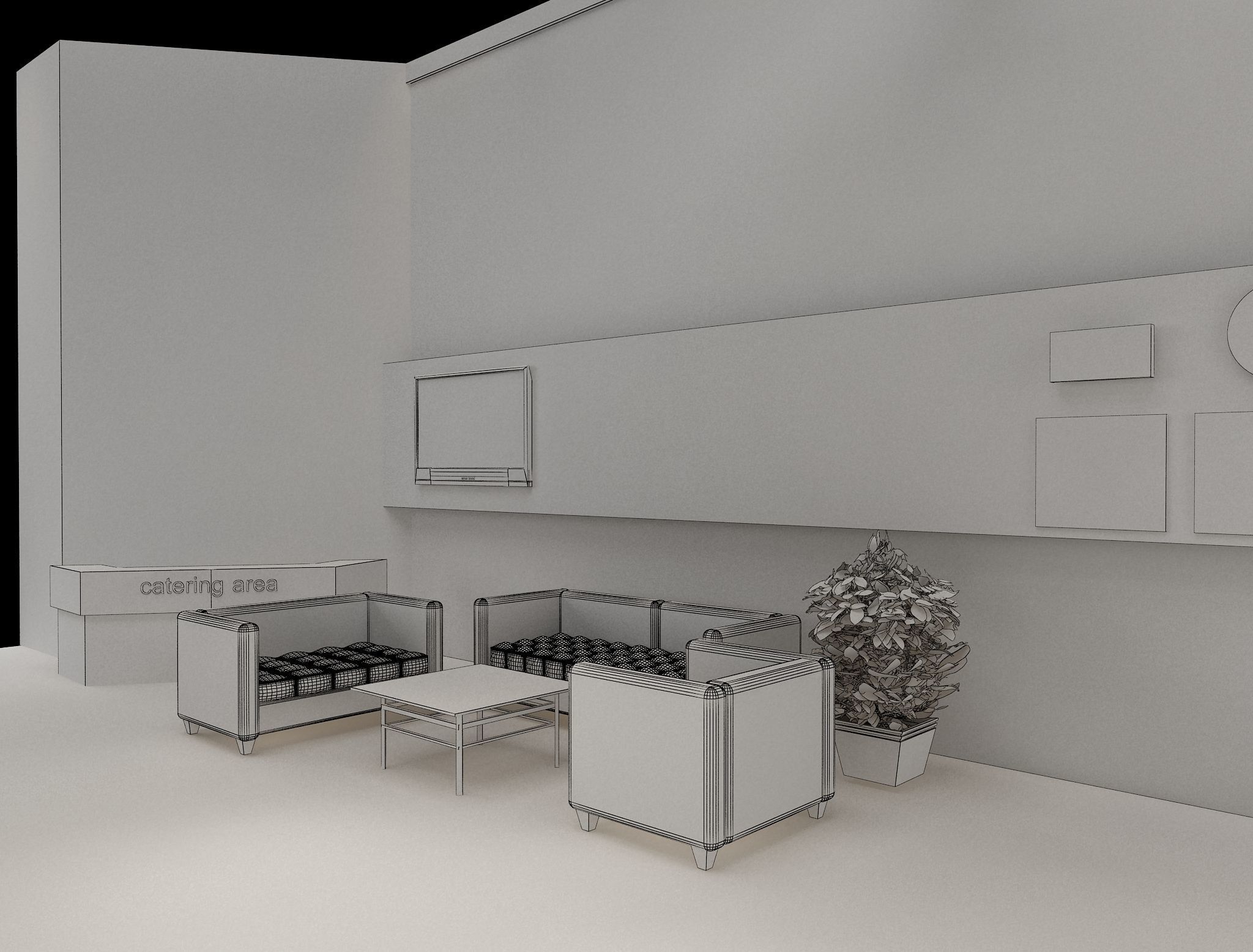 Booth Exhibition Stand a 546 3D model_23
