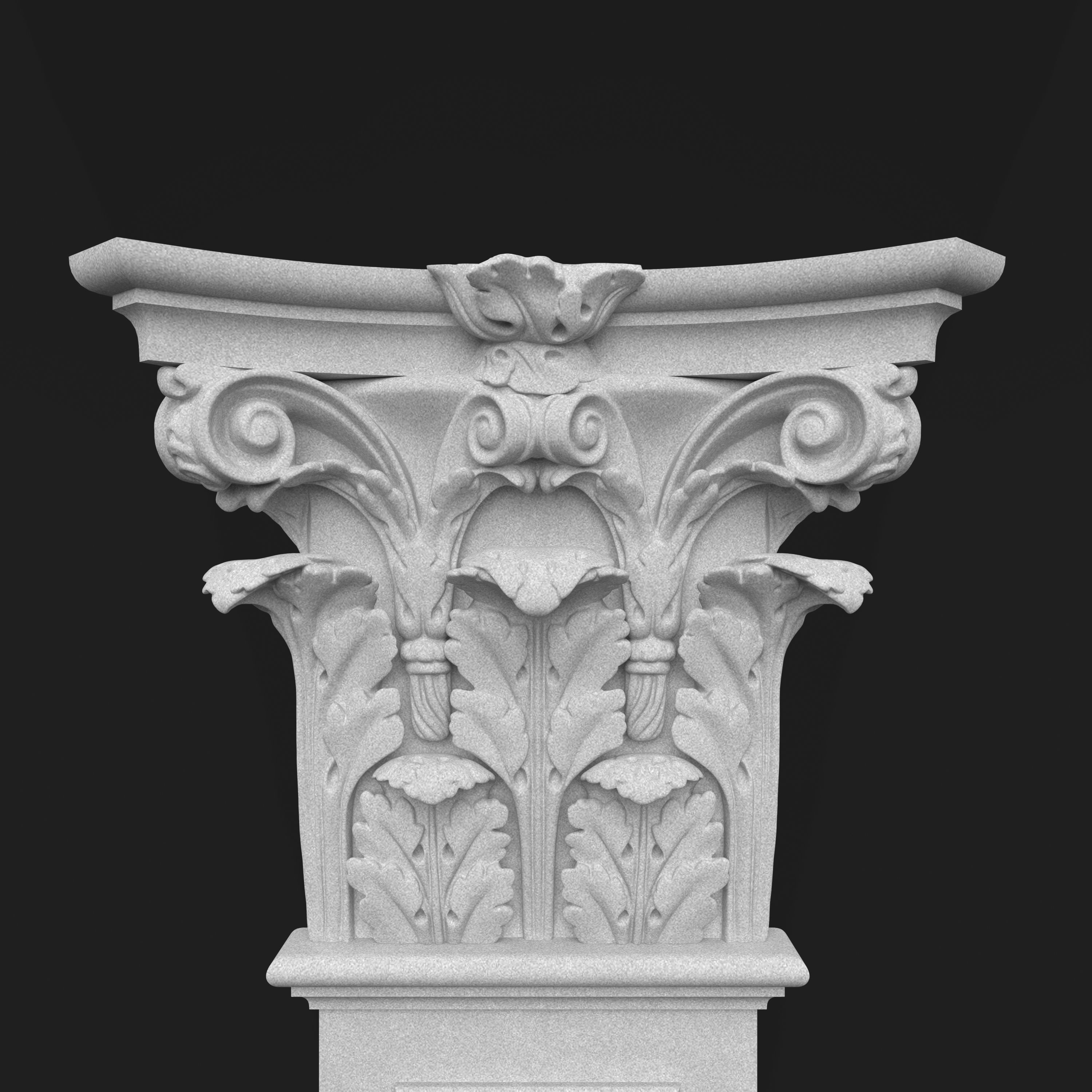 Column Decorative 19 3D model_6
