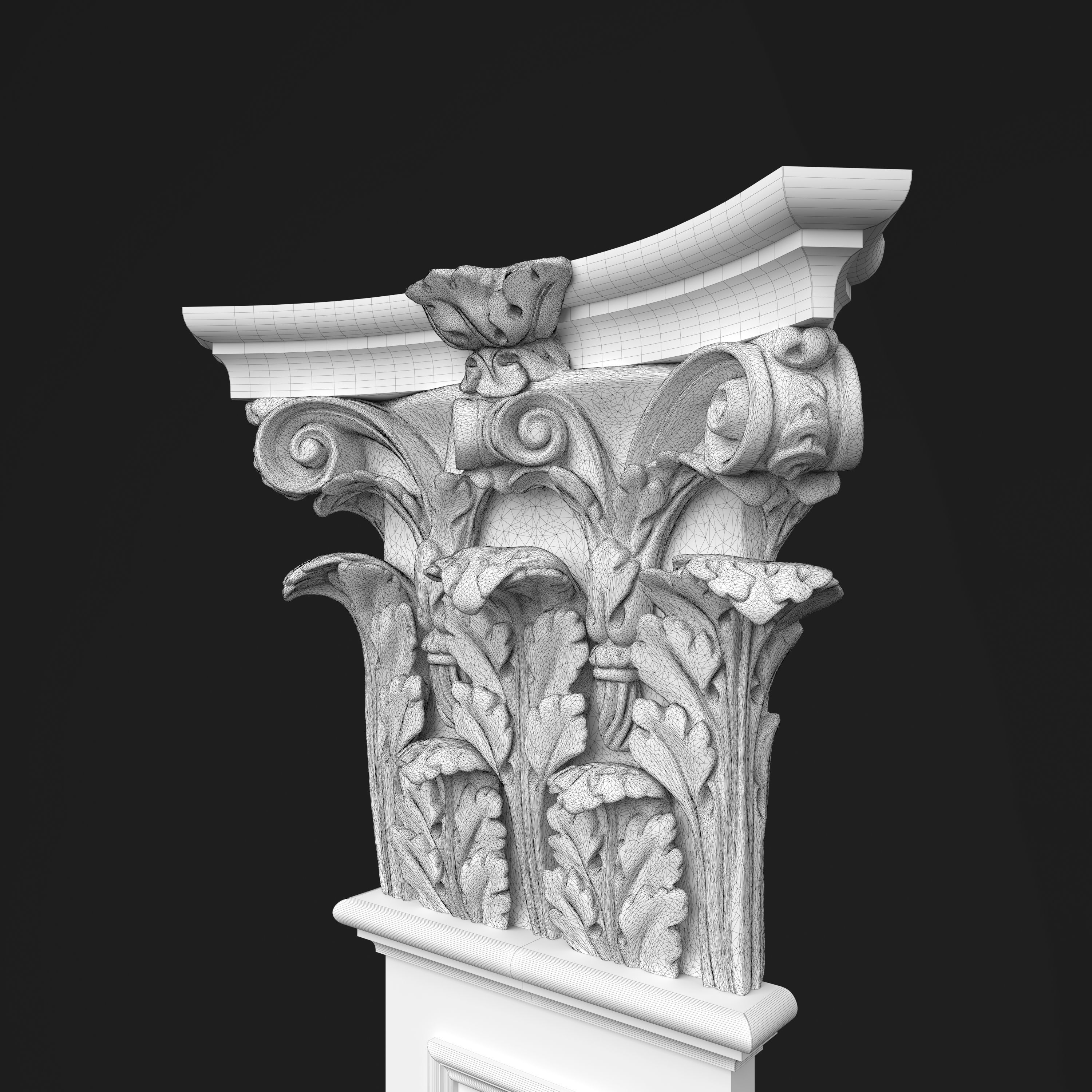 Column Decorative 19 3D model_11