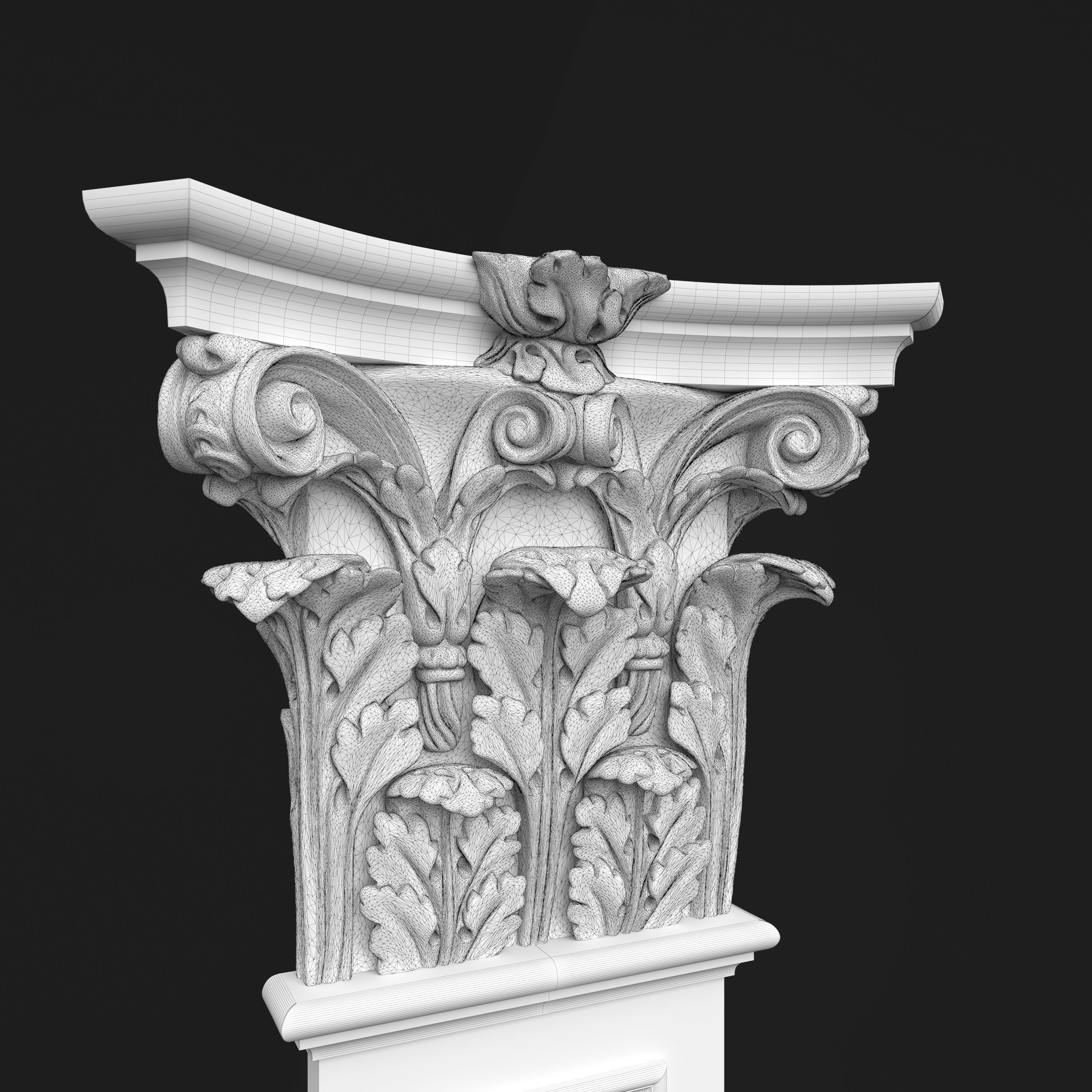 Column Decorative 19 3D model_3