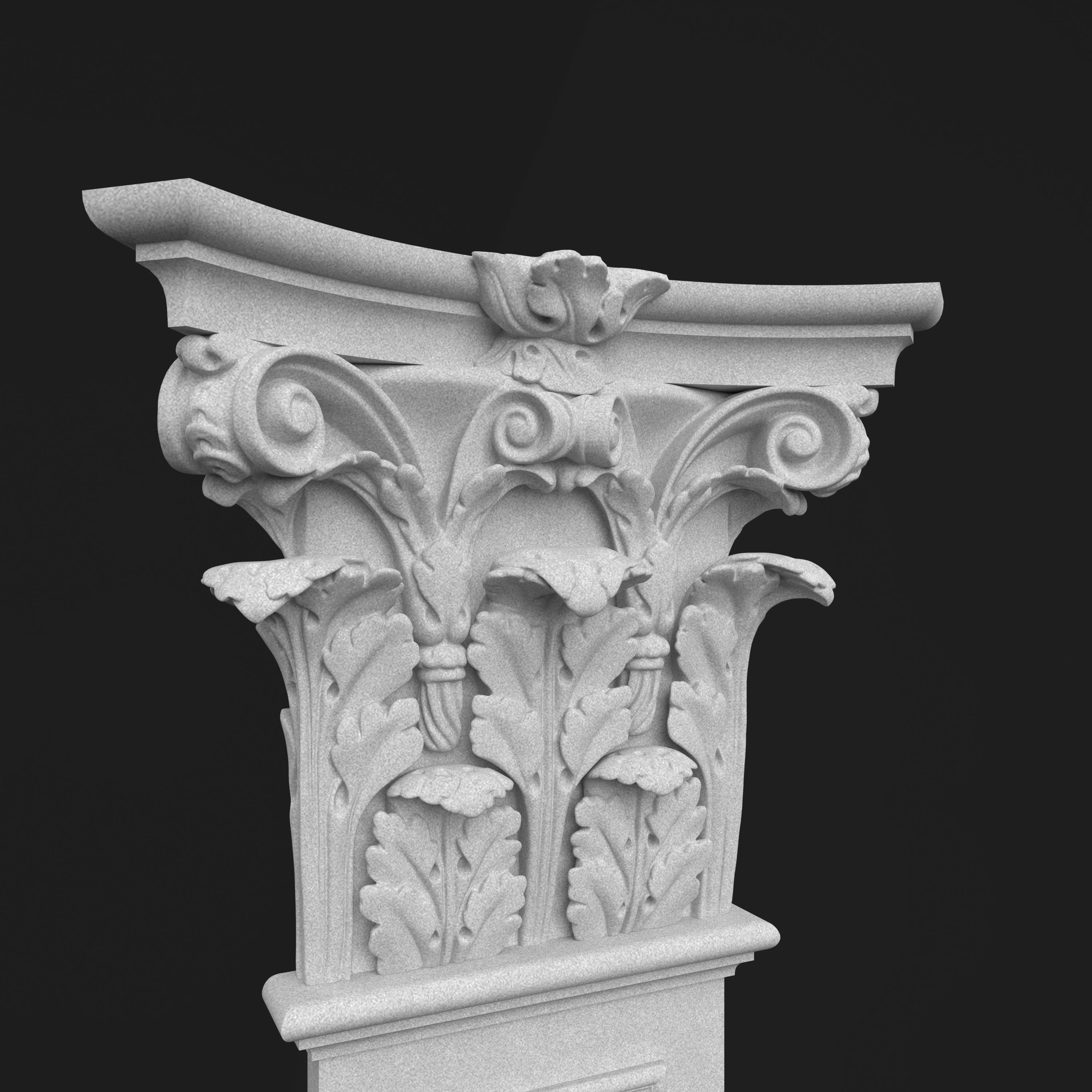 Column Decorative 19 3D model_2