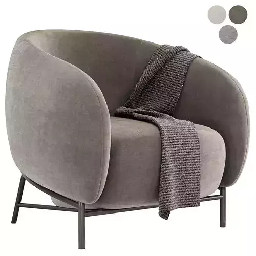 CURL chair By Cider Edition 3D model
