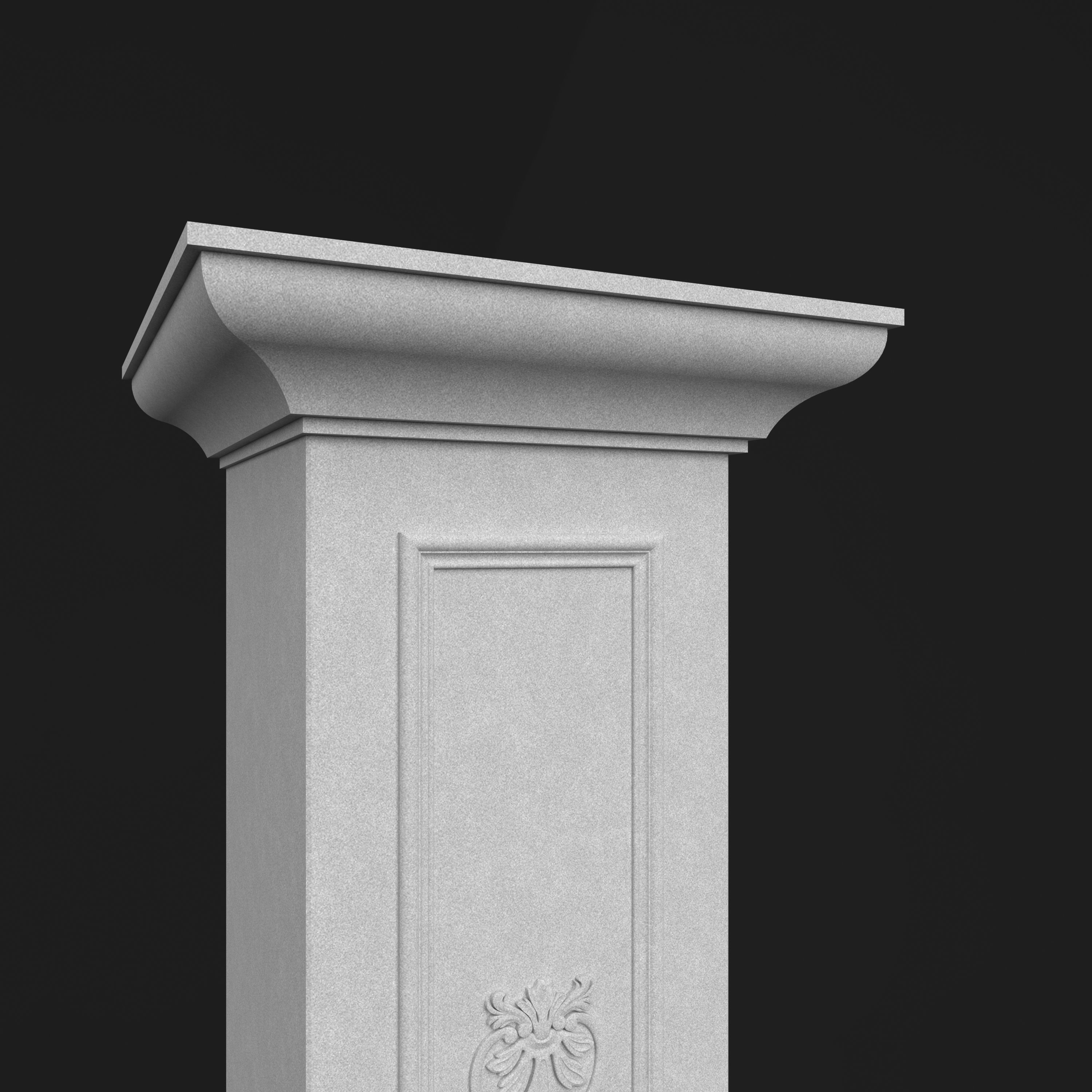 Column Decorative 20 3D model_2