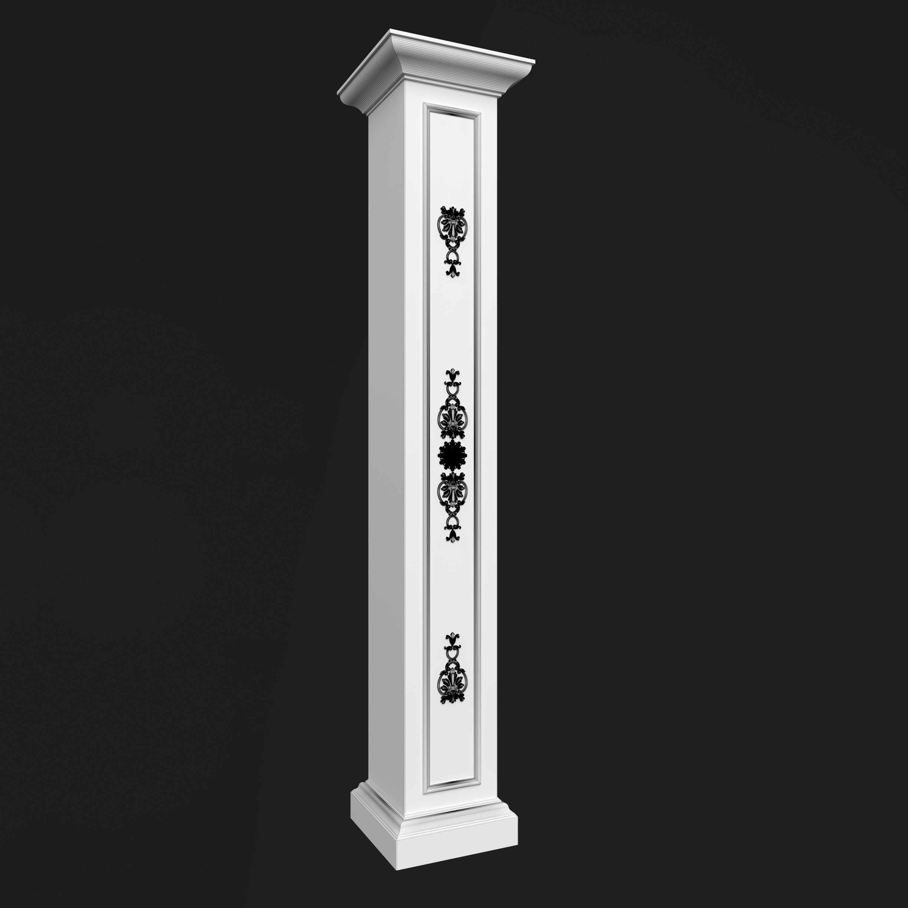 Column Decorative 20 3D model_1