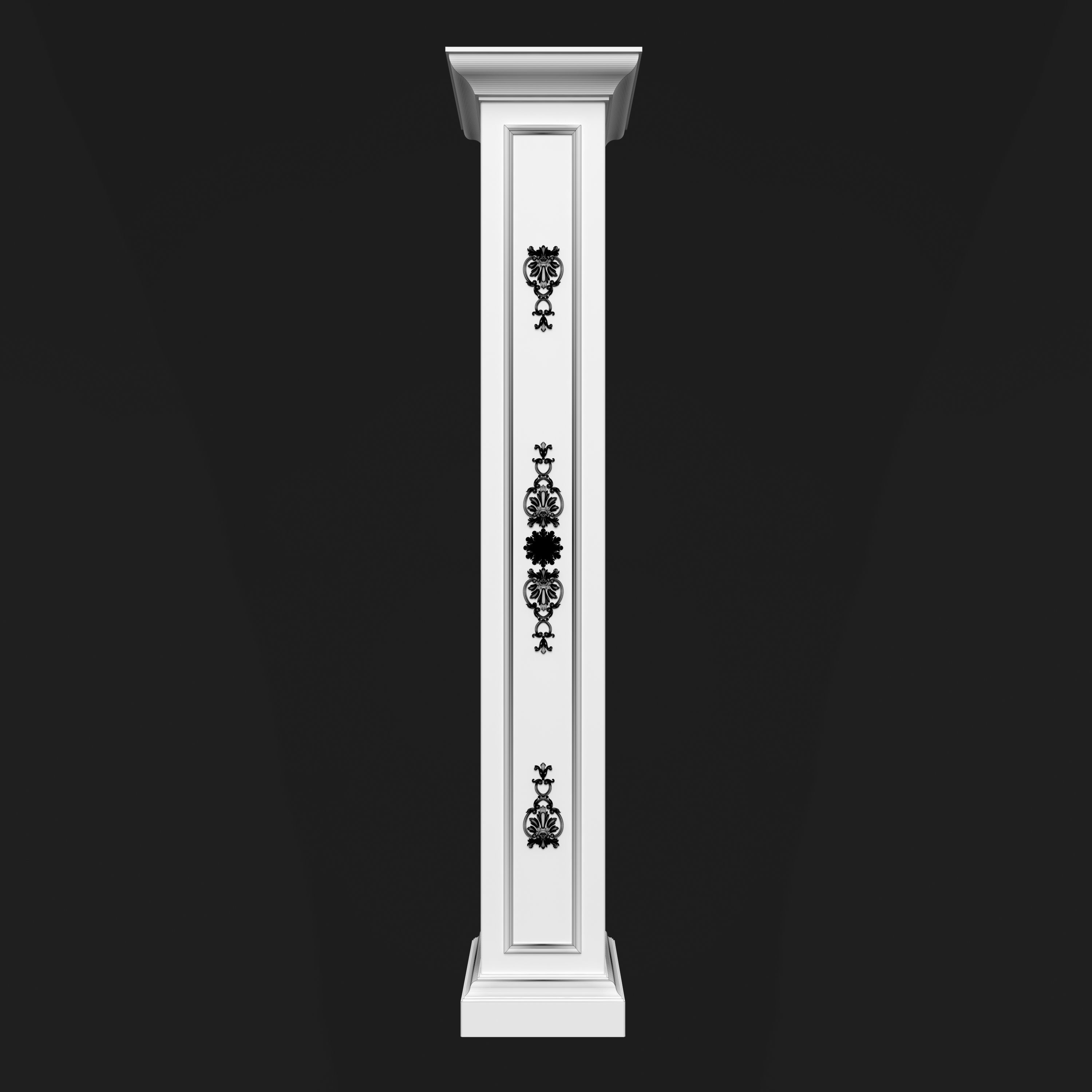 Column Decorative 20 3D model_5
