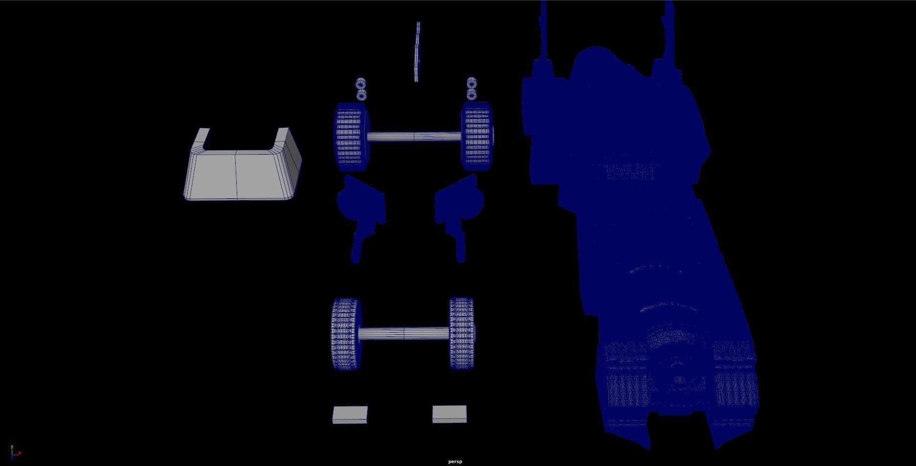 Lego - 1989 Batmobile 3D print model_10