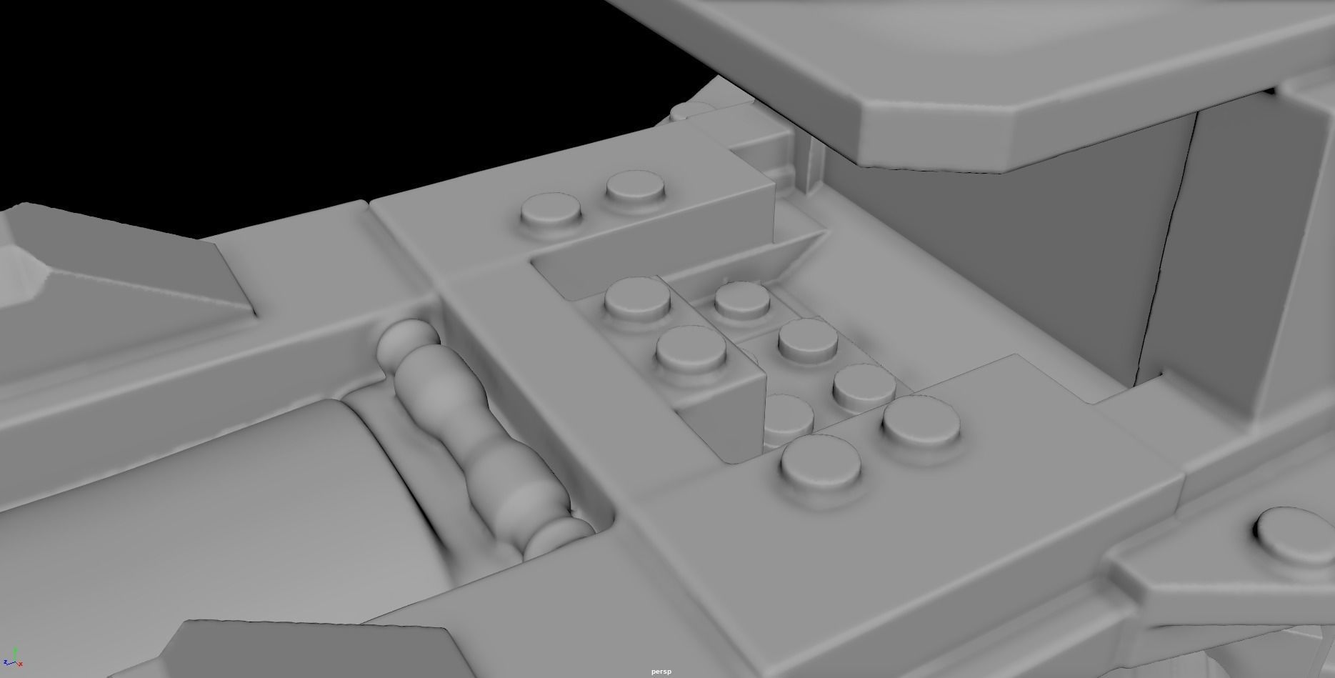 Lego - 1989 Batmobile 3D print model_13