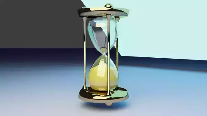 hourglass animated