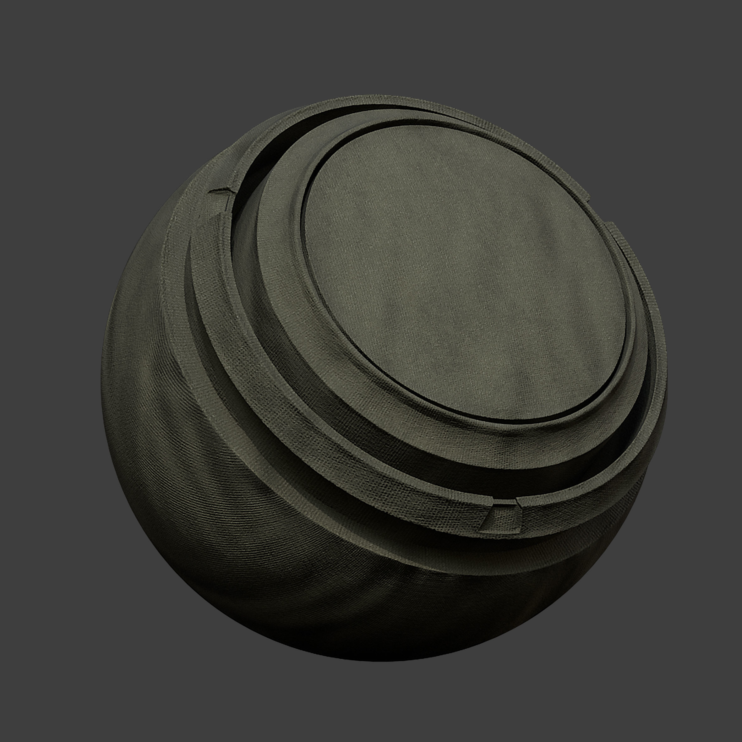 12 Military Weapons Materials Low-poly 3D model_12