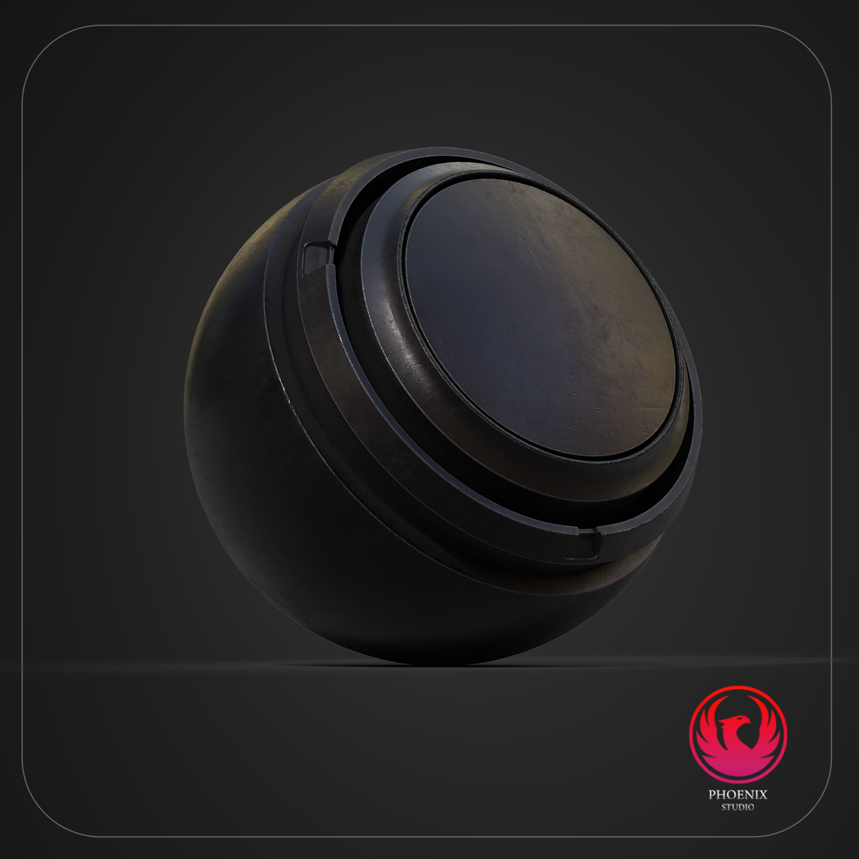 12 Military Weapons Materials Low-poly 3D model_18