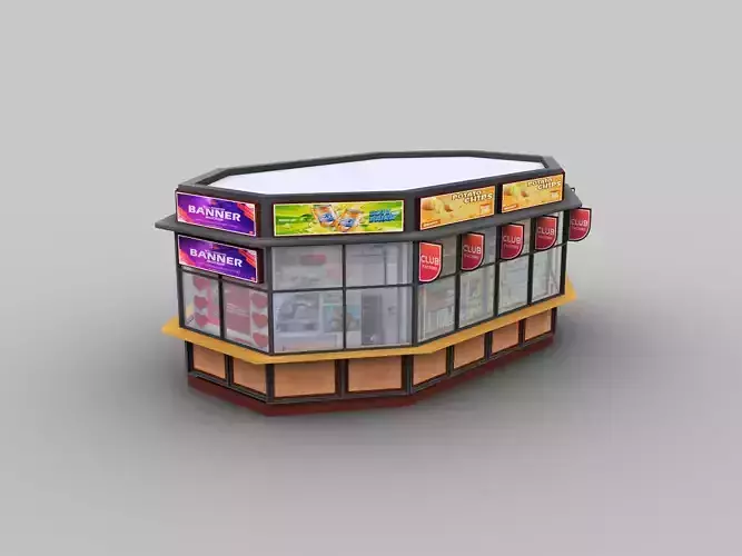 Shop lowpoly 1 ice cream