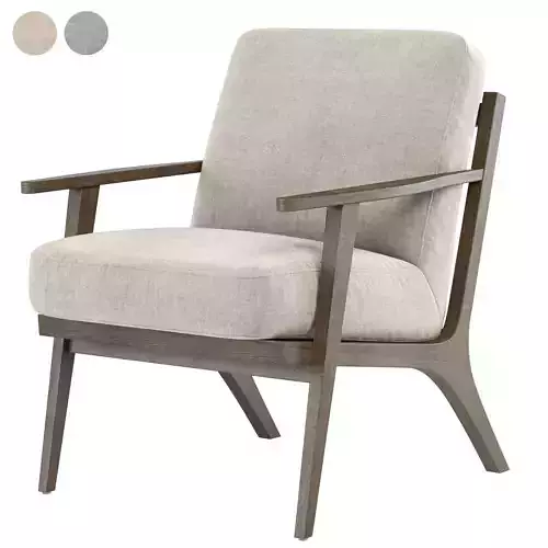 Mid Century Modern armchair 08 