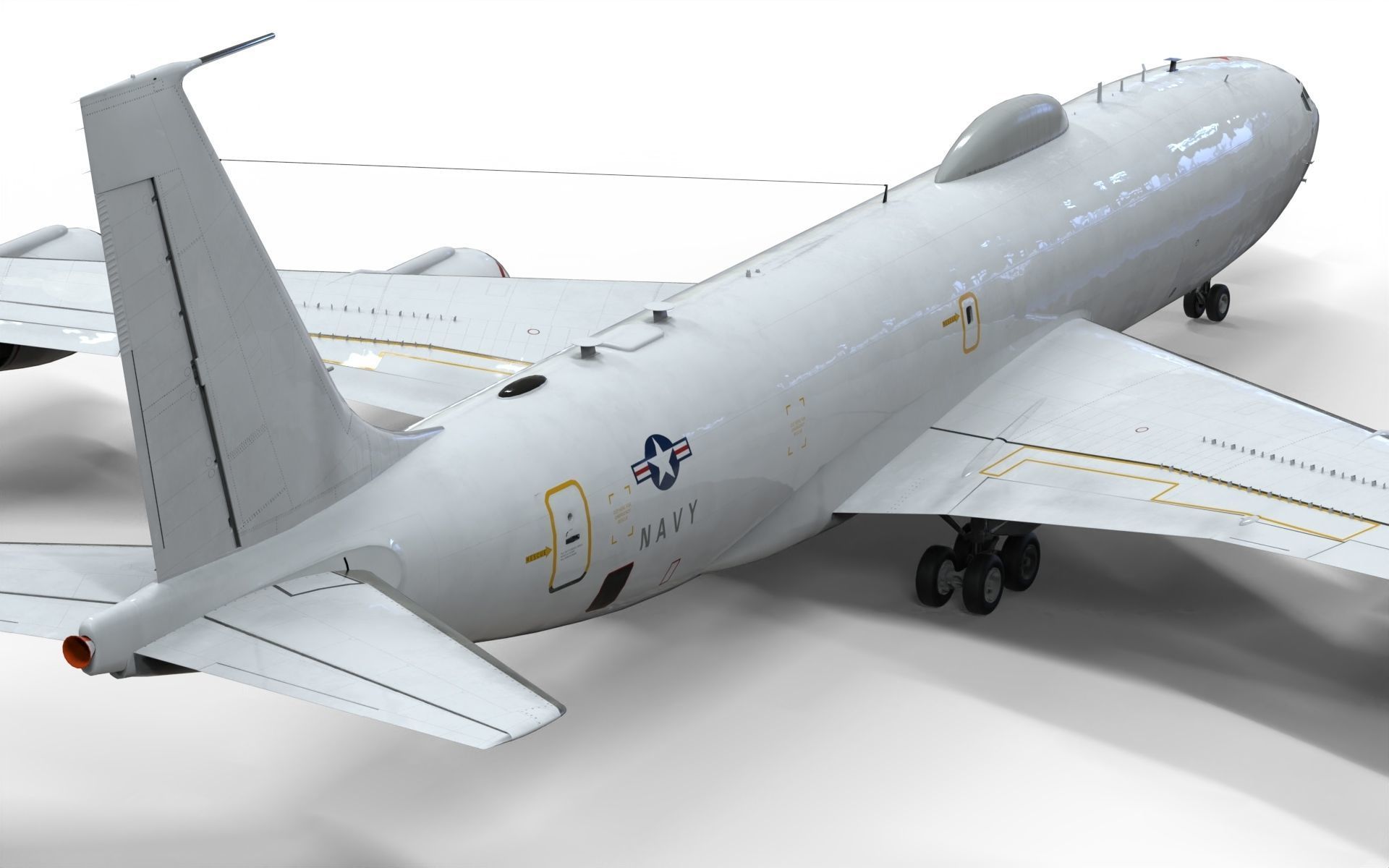 Boeing E-6 Mercury 3D model_11