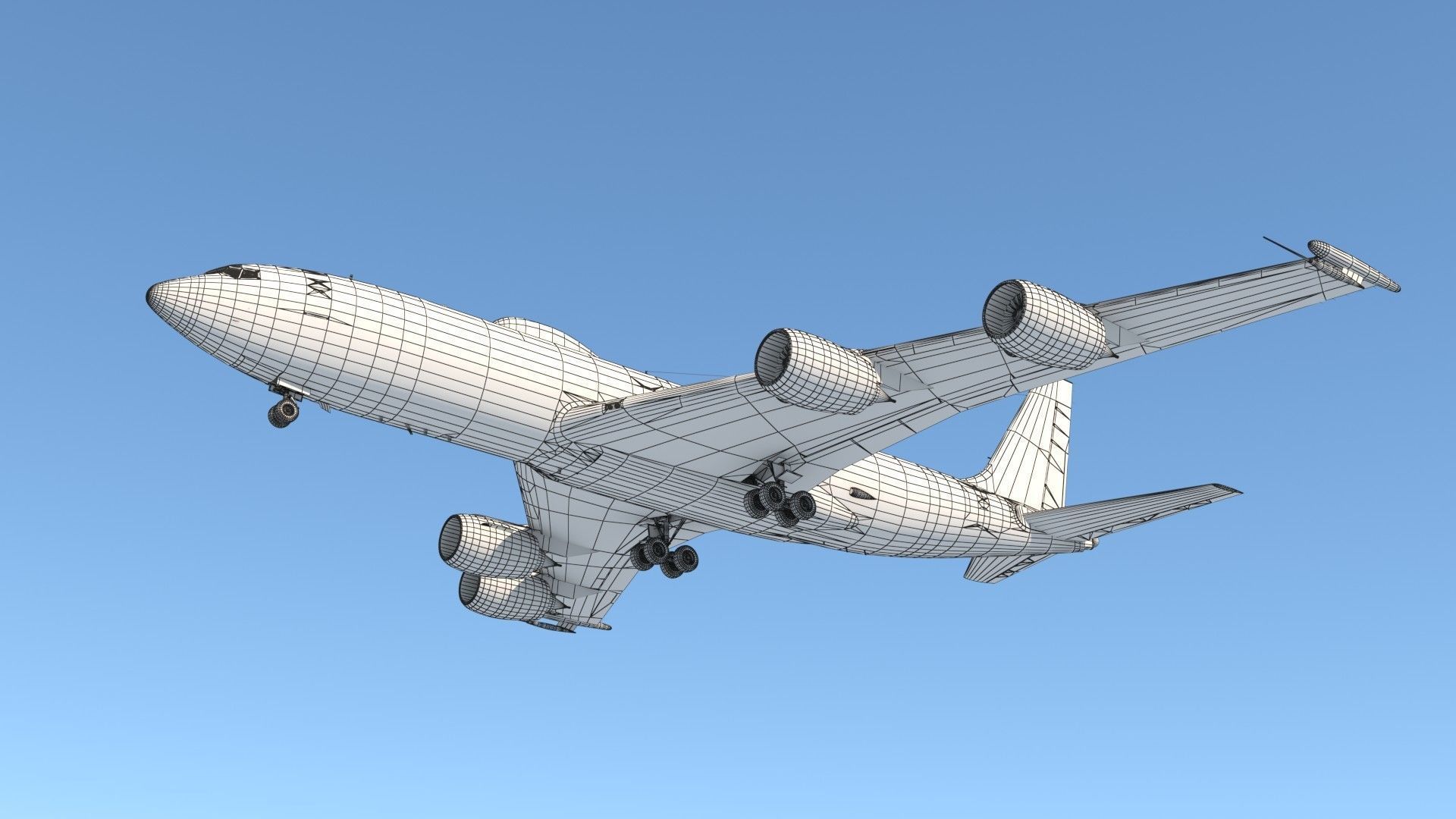 Boeing E-6 Mercury 3D model_14