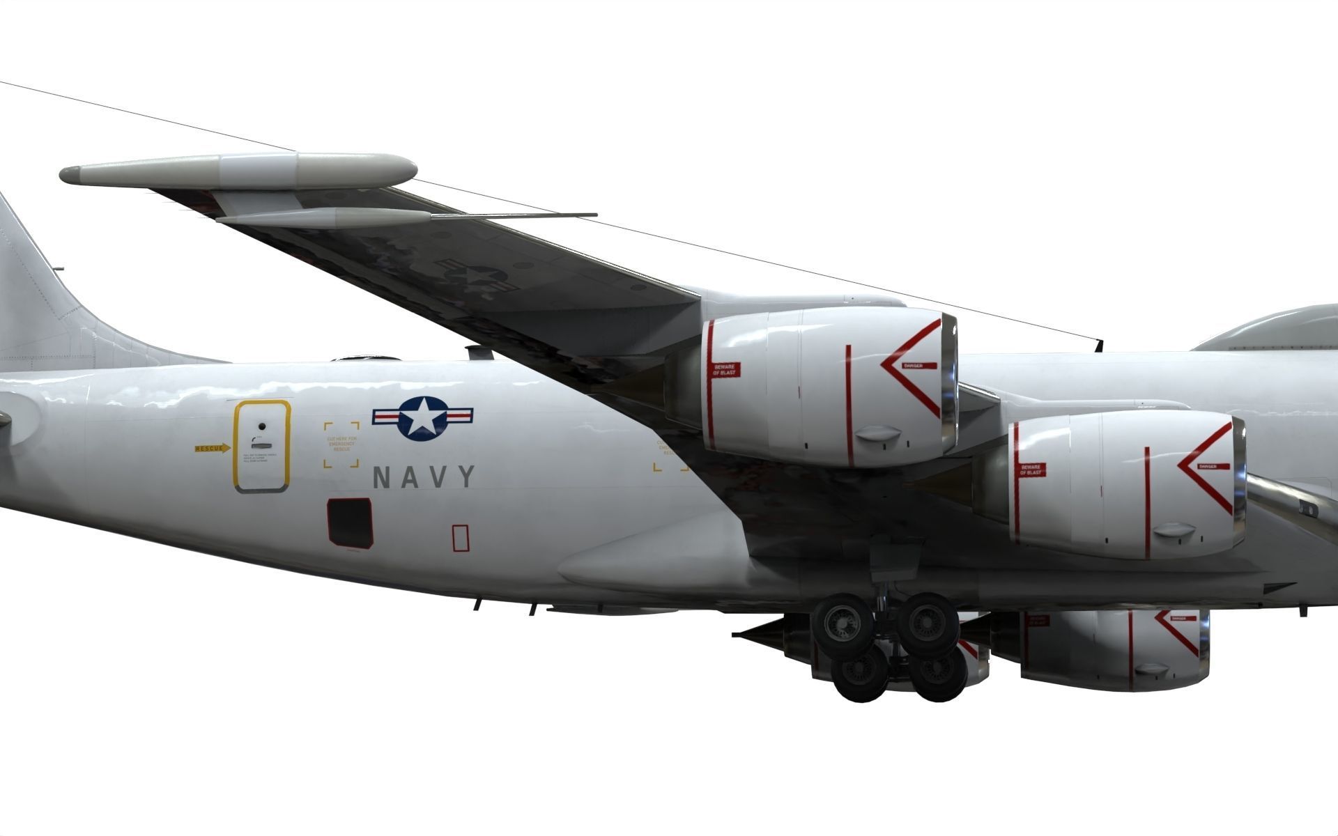 Boeing E-6 Mercury 3D model_5